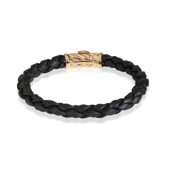 David Yurman Waves Bracelet in 18kt Yellow Gold - Picture 3 of 3